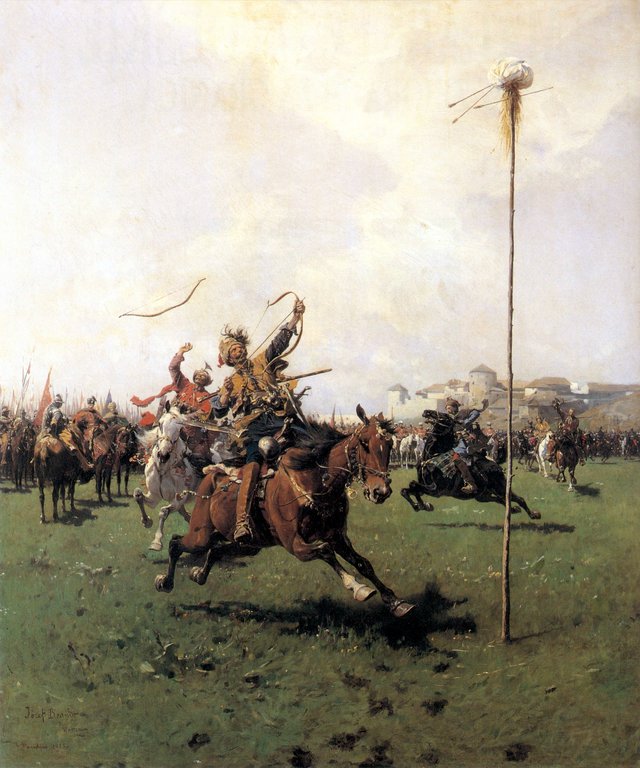 Brandt-Lisowczycy, Strzelanie z łuku by Józef Brandt
