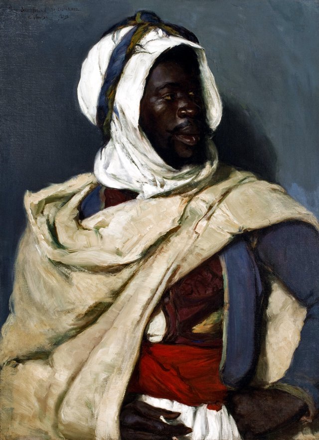 Officer of the Algerian Infantry Regiment (Tirailleur algérien) by Elizabeth Nourse