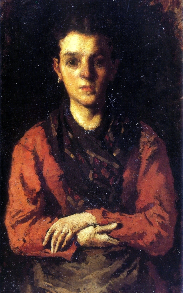 Portrait of the mother by Francesco Filippini