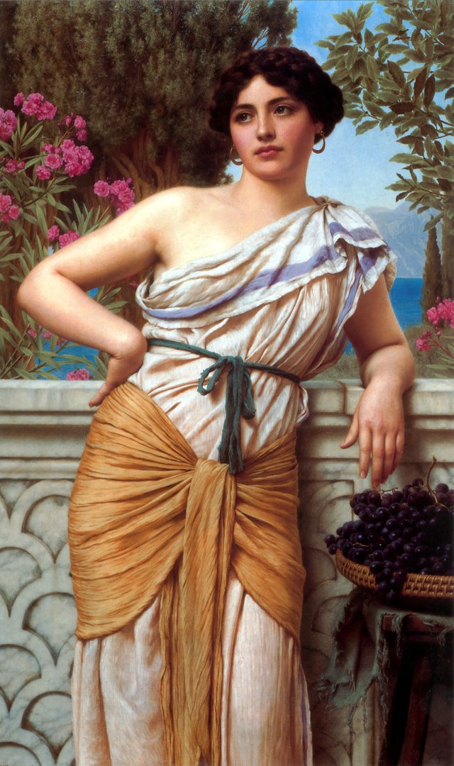 Reverie (1912) by John William Godward