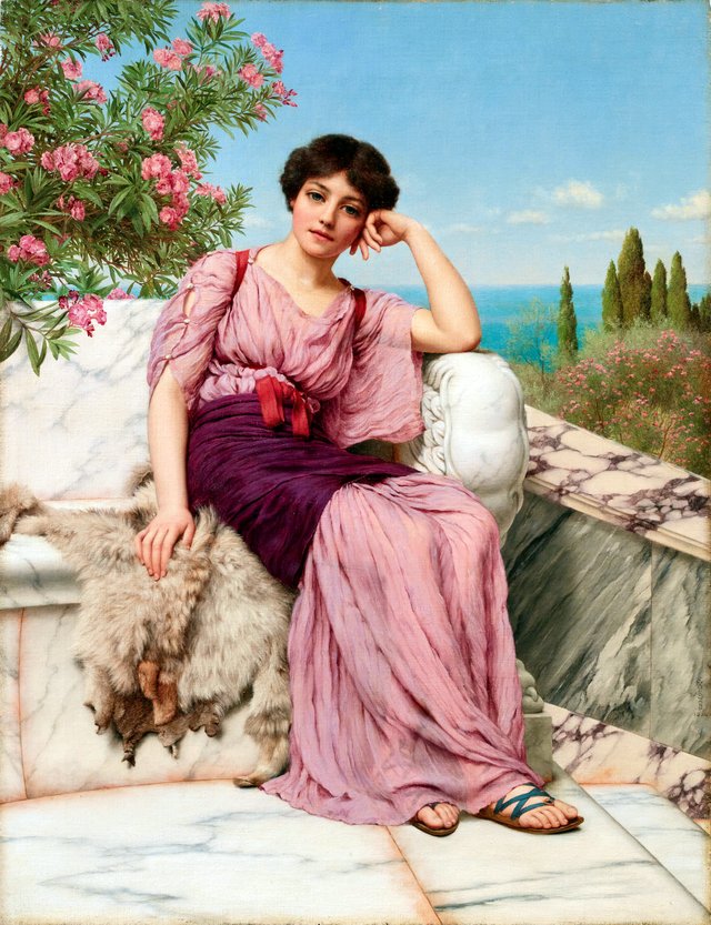 Sweet Dreams by John William Godward