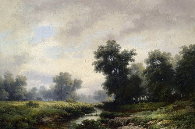Prater landscape by Remigius Adrianus Haanen