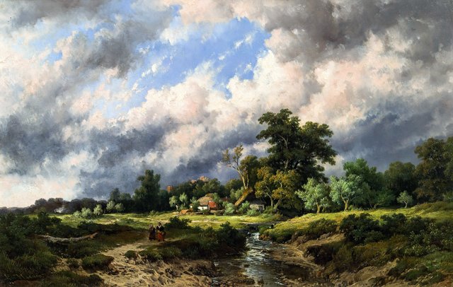 Before the storm by Remigius Adrianus Haanen