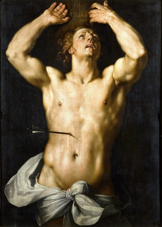 St. Sebastian by Cornelis van Haarlem