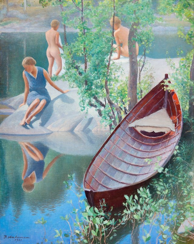Summer idyll by Pekka Halonen