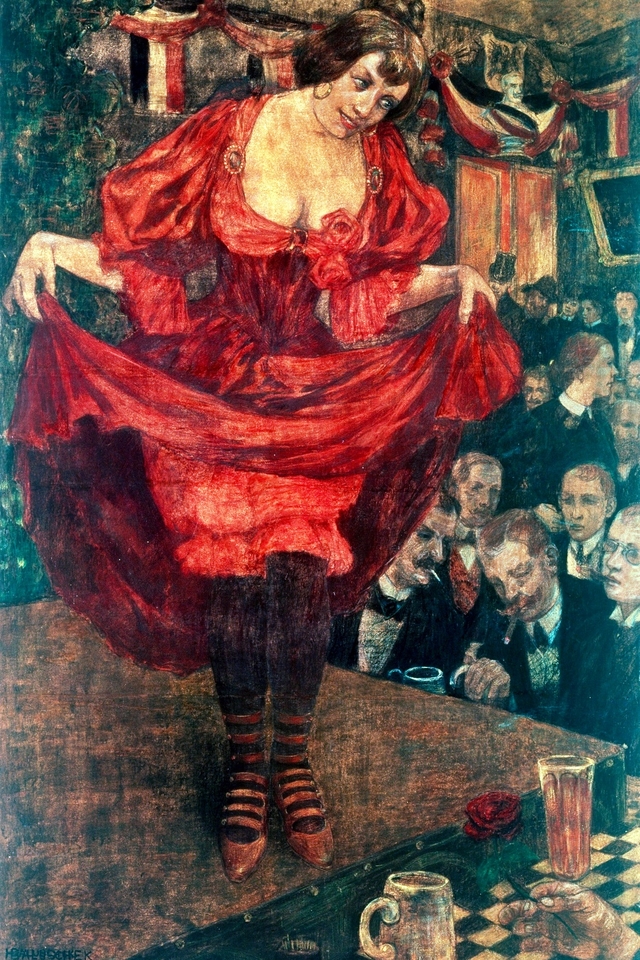 Tingeltangel by Hans Baluschek