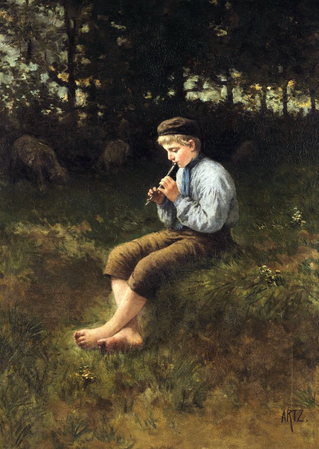 Idyll by David Adolph Constanz Artz