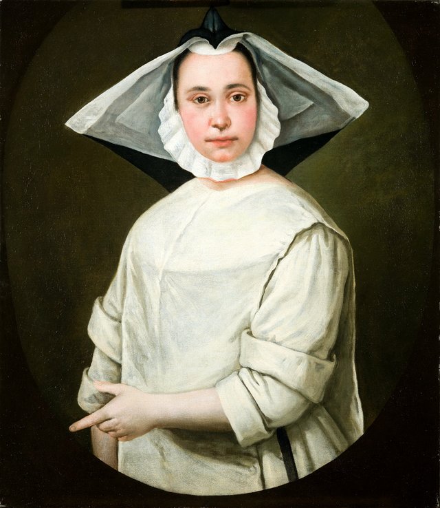 Portrait of a Young Nun by Giacomo Ceruti