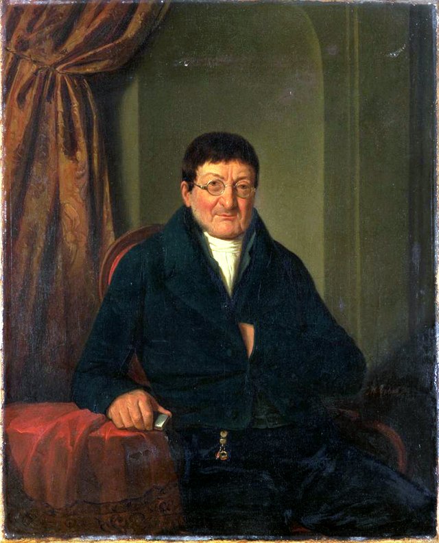 Portrait of Salomon David Cohen (1777-1866) by Moritz Calisch
