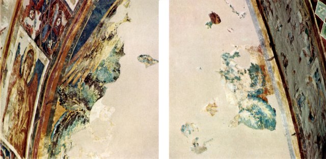 Fragment of angels by Cimabue
