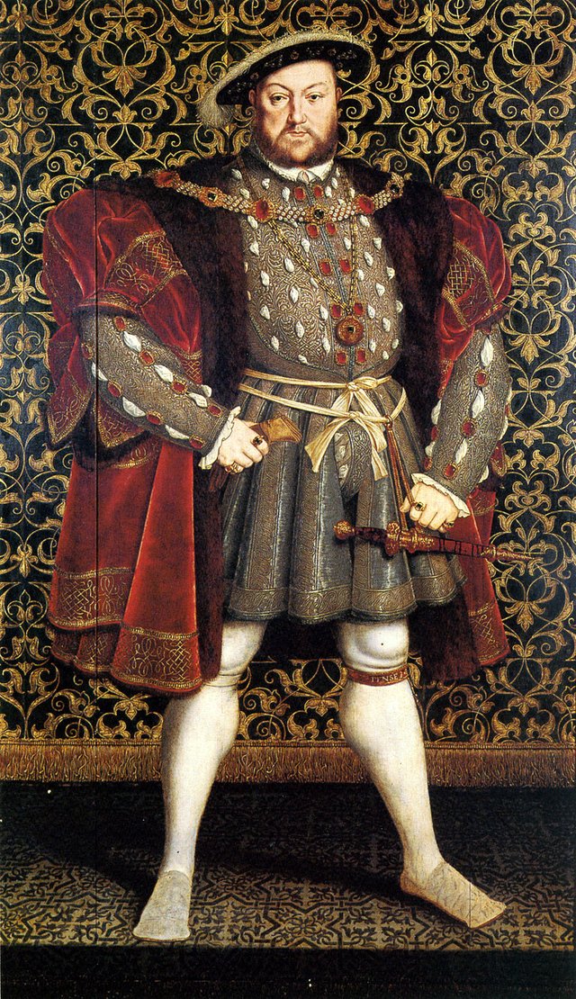 Portrait of Henry VIII by Hans Eworth