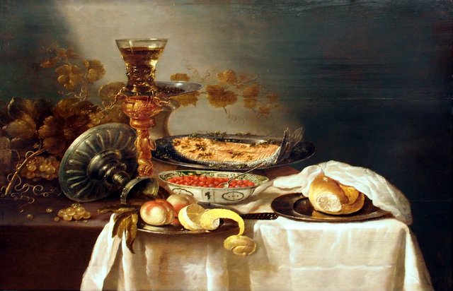 Still life with berkemeyer by Abraham van Beijeren