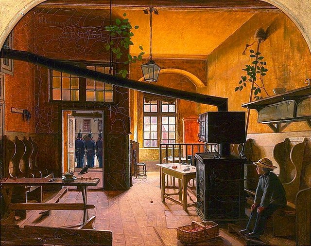 Guard Room in Kiel by Hans Jørgen Hammer