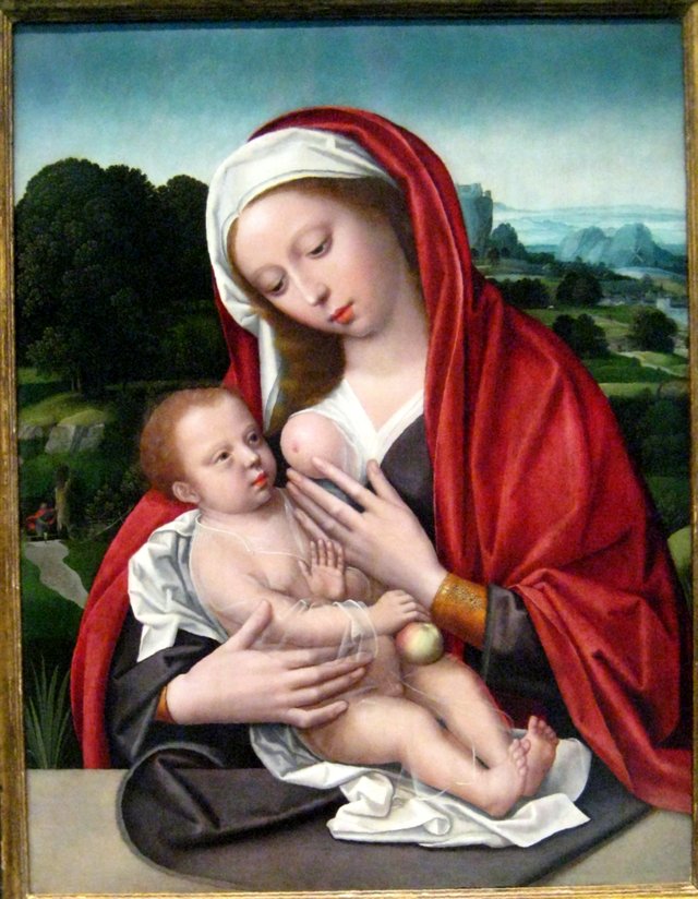 Madonna and Child by Pieter Coecke van Aelst
