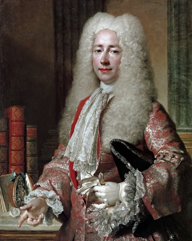 Portrait de Conrad Detlef, comte de Dehn by Nicolas de Largillière