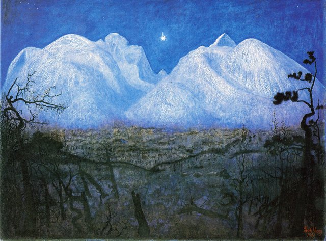 Sohlberg-vinternatt by Harald Sohlberg