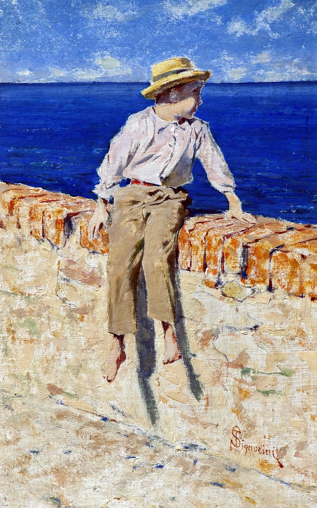 Bapin de Lilela by Telemaco Signorini