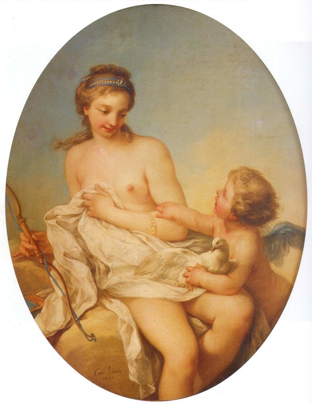 L'Amour et Psyché by Charles-André van Loo