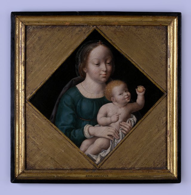 Maria met kind by Joos van Cleve