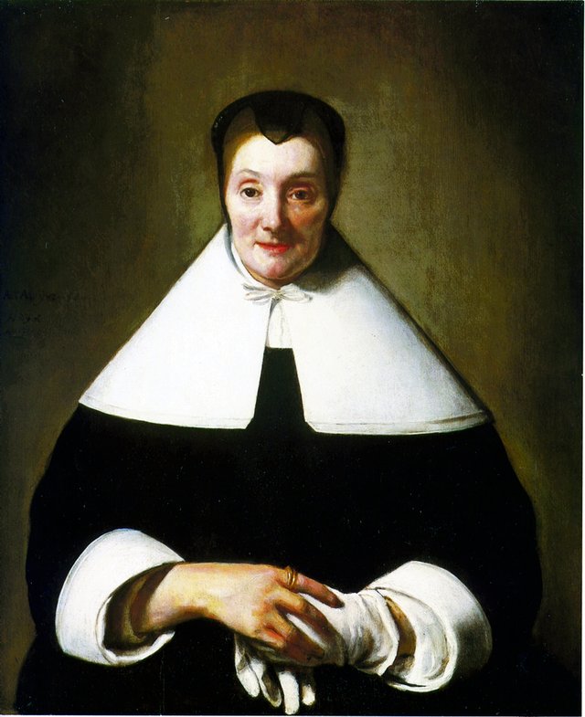 Portrait of a Fifty-Year-Old Woman by Abraham van Dijck