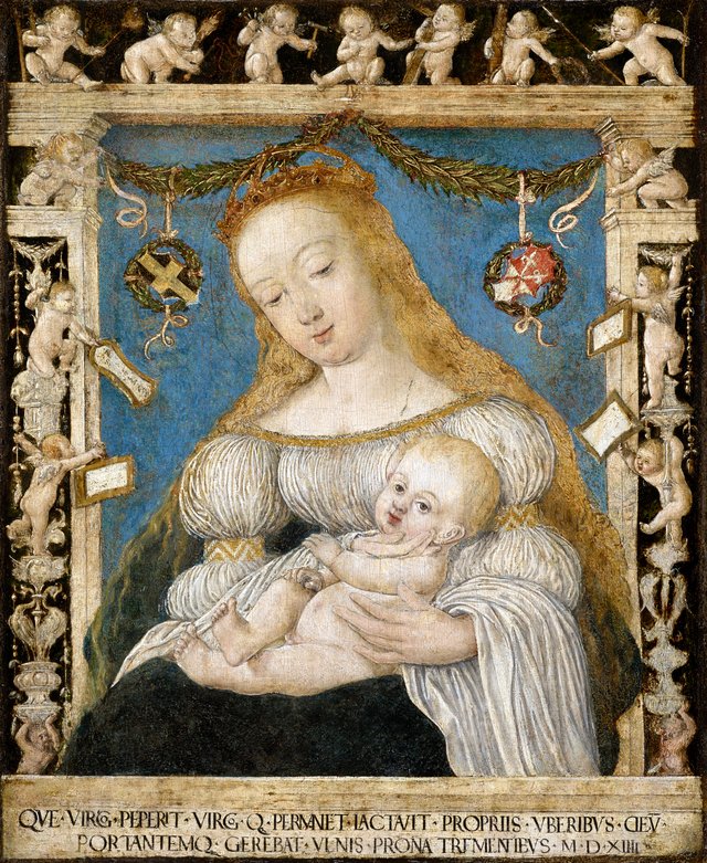 Virgin and Child by Ambrosius Holbein