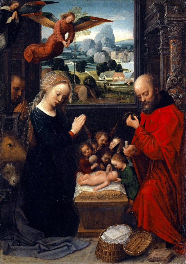 The Nativity by Adriaen Isenbrandt