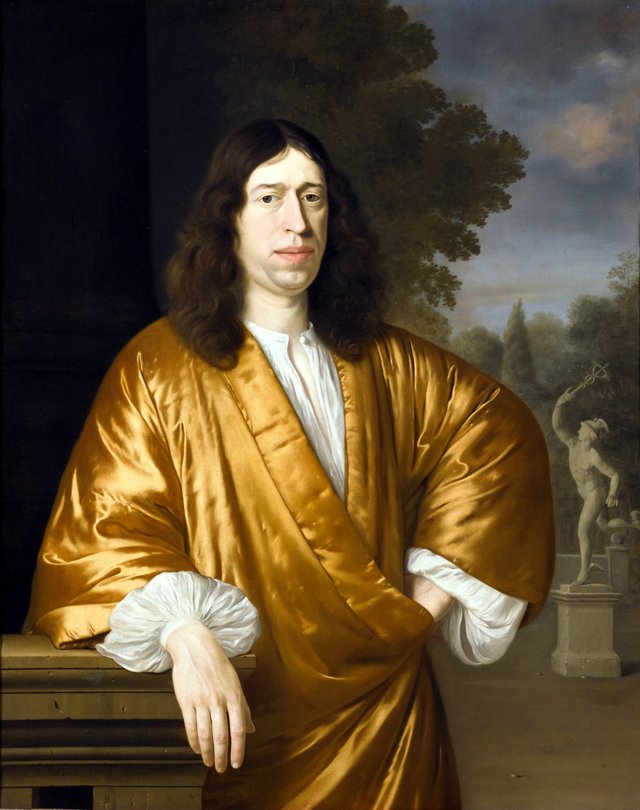 Portrait of an unknown man by Michiel van Musscher