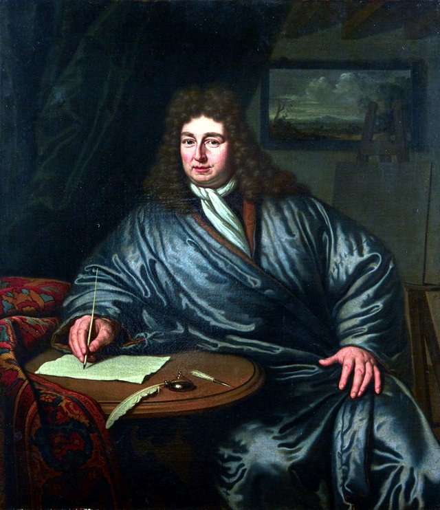 Portrait of an unknown man by Michiel van Musscher