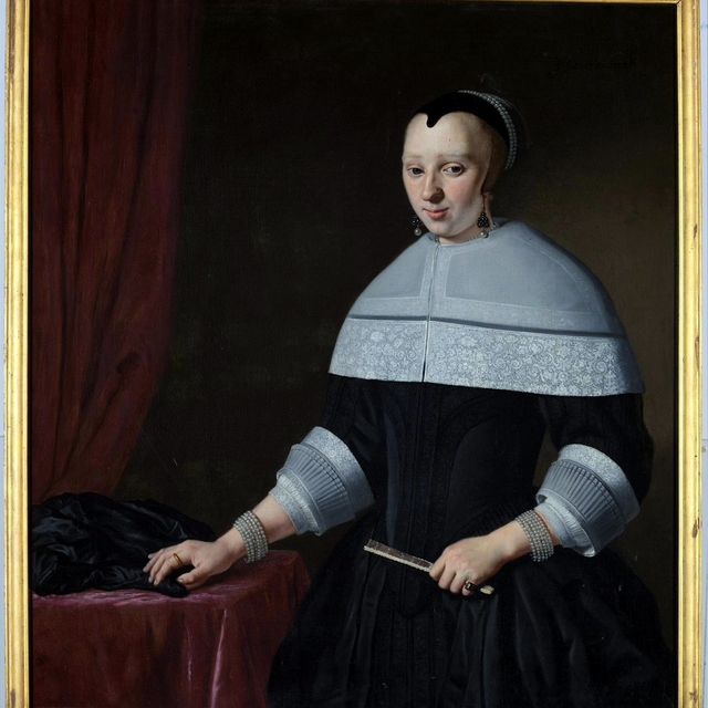 Portrait of Agneta Bert (1634-1708) by Jan Victors