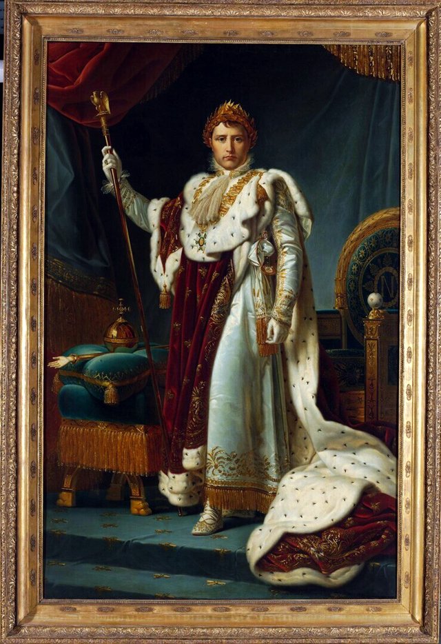 Keizer Napoleon I in kroningsgewaad, 2 december 1804 by François Gérard