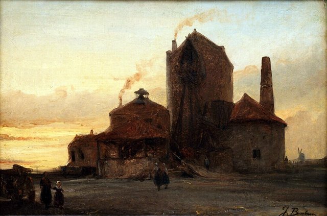 In de Borinage by Johannes Bosboom