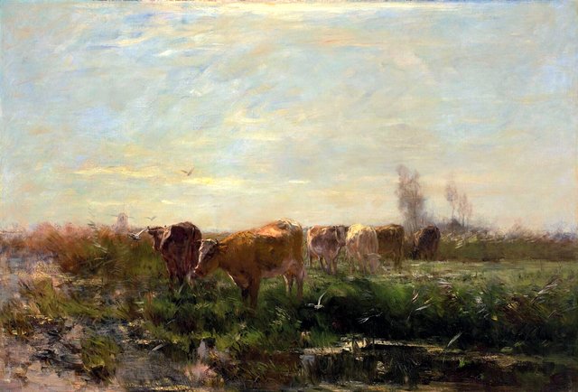 Early morning by Willem Maris