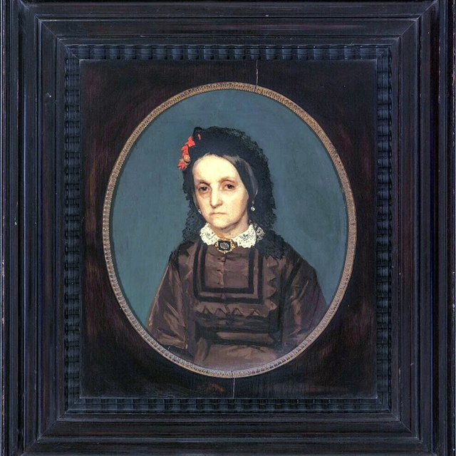 Portret van een oude dame by Albert Neuhuys