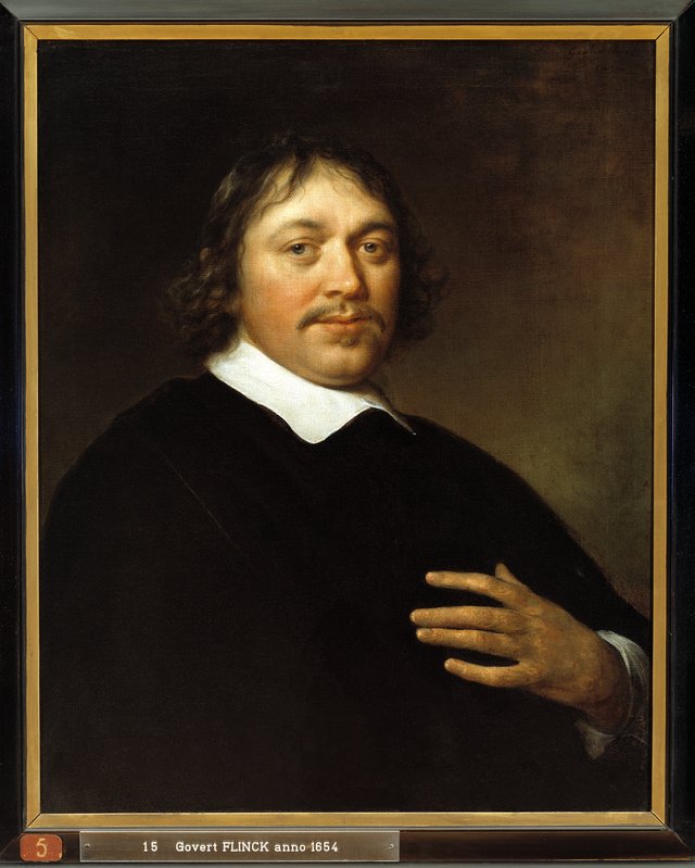 Portrait of an unknown man by Govert Flinck
