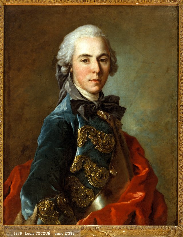 Portret van een jong officier by Louis Tocqué