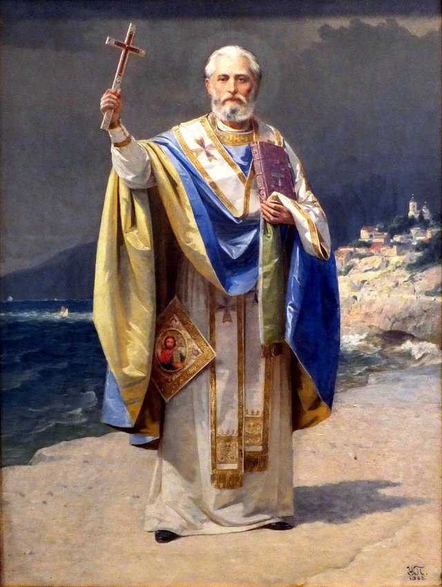 Saint Nicholas by Uroš Predić