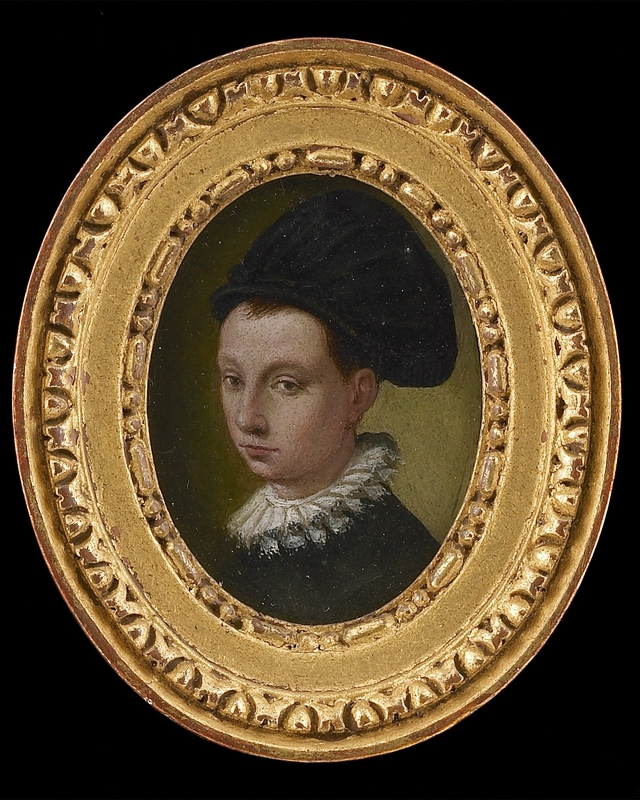 Portretbuste van een jongeling by Lucas van Valckenborch