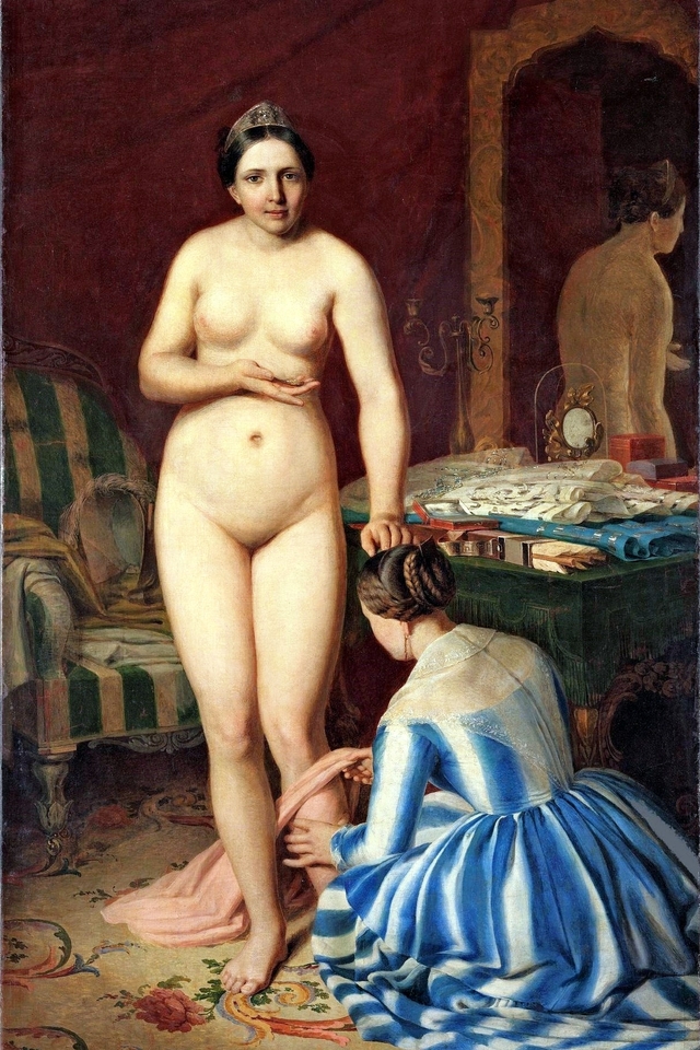 Diane's toilet by Alexey Venetsianov