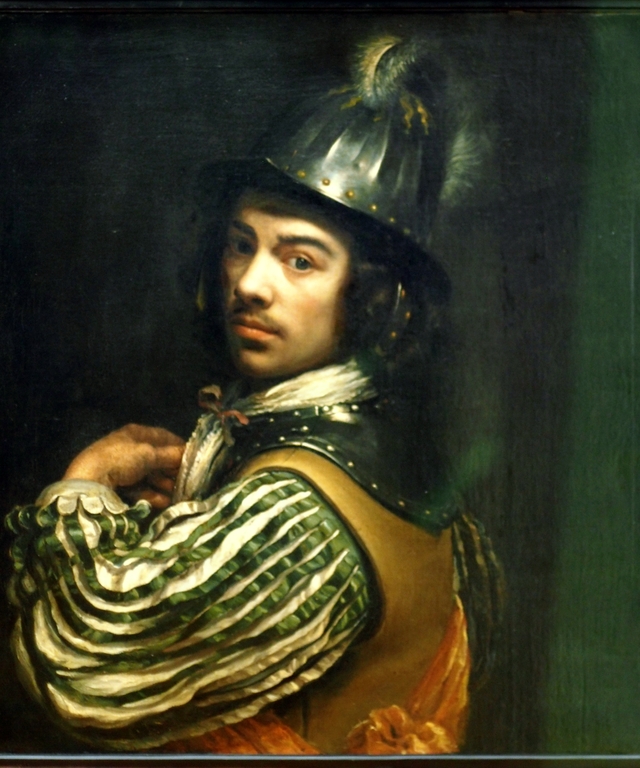 Selbstporträt mit Helm by Wallerant Vaillant