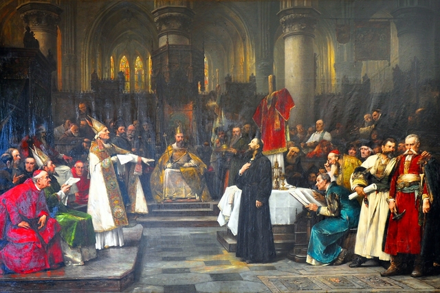 Hus by Václav Brožík