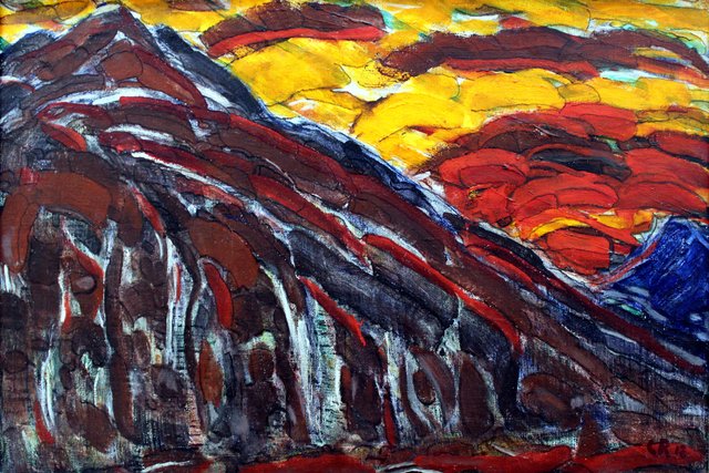 Visionary Landscape by Christian Rohlfs