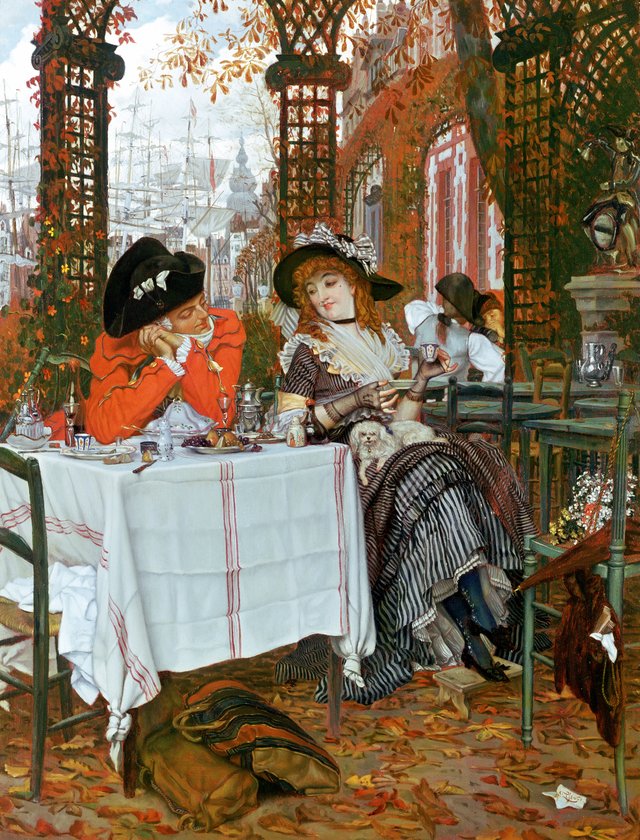 A Luncheon by James Tissot