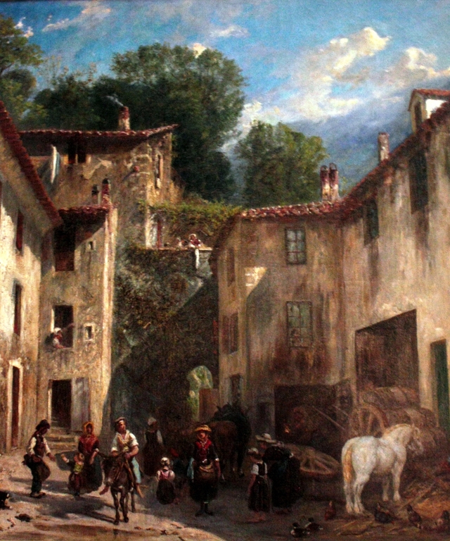 Porte de la route d'Uriage, à Vizille by Paul Huet