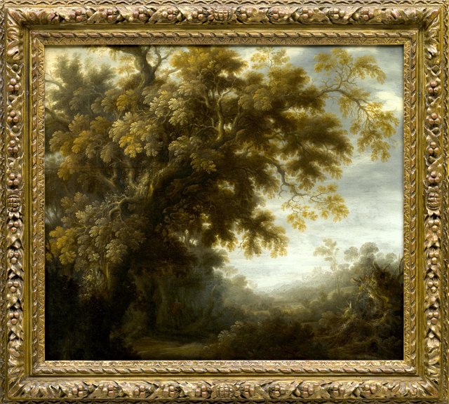 Wood landscape by Alexander Keirincx
