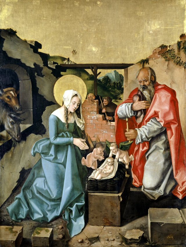 The Nativity (Basel) by Hans Baldung Grien