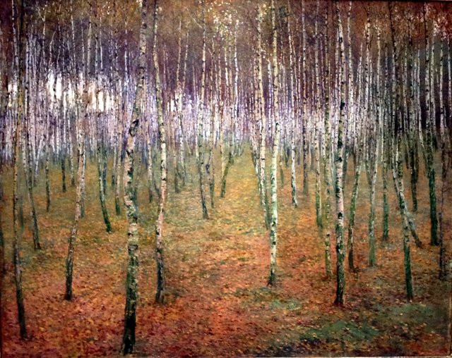 Birch Mood by Antonín Slavíček