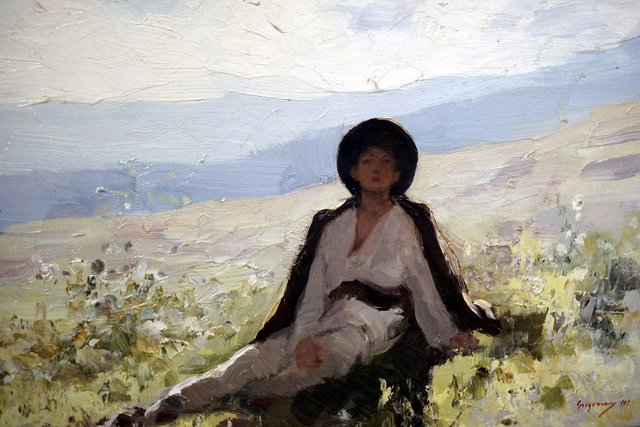 Young Shephard by Nicolae Grigorescu