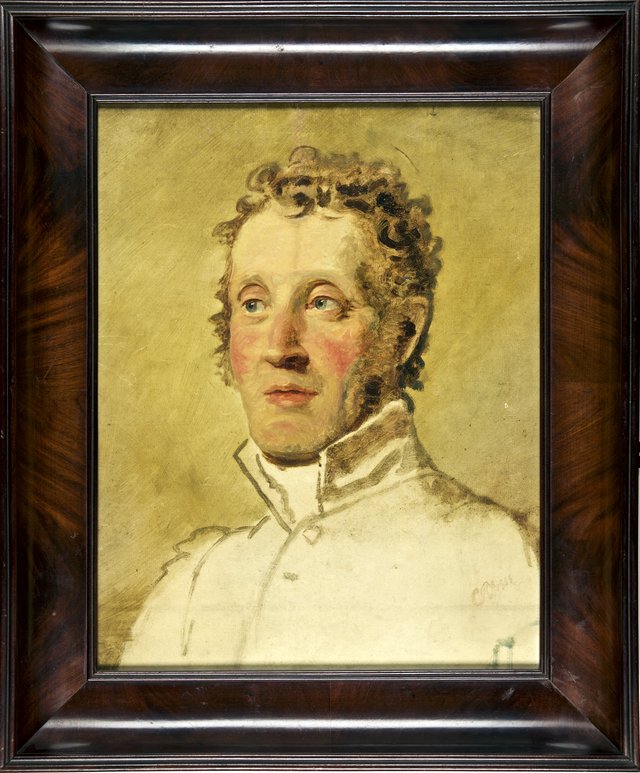 Portret van Prins Frederik Willem by Charles Rochussen