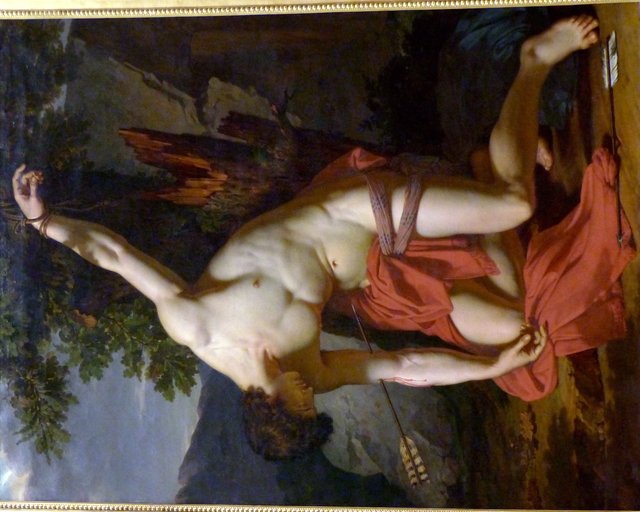 Saint Sébastien expirant by François-Xavier Fabre