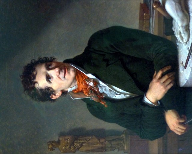 Portrait of sculptor Antonio Canova (1757-1822) by François-Xavier Fabre